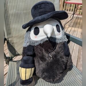 Squishable Plague Doctor 17" Black Bird Plush